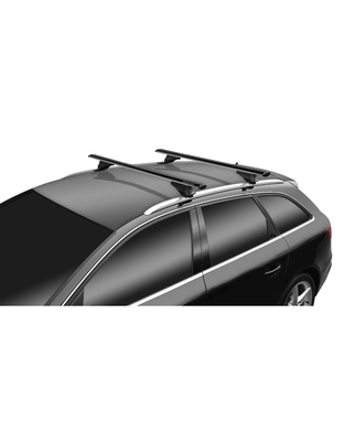 ΜΠΑΡΕΣ ΟΡΟΦΗΣ ΑΛΟΥΜΙΝΙΟΥ LEOPARD XL BLACK 135 cm ΣΕ ΜΑΥΡΟ ΧΡΩΜΑ ΓΙΑ ΟΡΟΦΗ ΜΕ FLUSH ΚΑΙ RAISED RAILS MENABO - 2 ΤΕΜ.