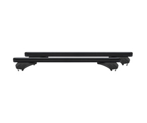 MENABO ΜΠΑΡΕΣ ΑΛΟΥΜΙΝΙΟΥ SONIC BLACK 120 cm ΣΕ ΜΑΥΡΟ ΧΡΩΜΑ ΓΙΑ Kia Sportage (NQ5) 5 doors 2021> ΜΕ FLUSH ή RAISED RAILS - 2 ΤΕΜ. (14680/MB)