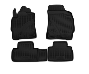 ΠΑΤΑΚΙΑ ΣΕ ΣΚΑΦΗ TPE ΛΑΣΤΙΧΟ ΓΙΑ FORD MAVERICK 2001+  ΣΕ ΜΑΥΡΟ ΧΡΩΜΑ NOVLINE - 4 ΤΕΜ.