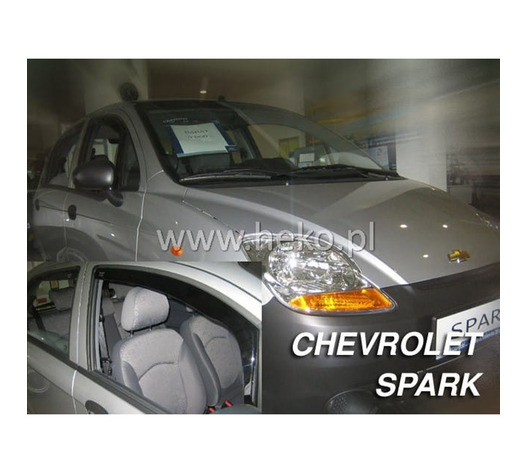 ΑΝΕΜΟΘΡΑΥΣΤΕΣ ΓΙΑ CHEVROLET MATIZ - SPARK M200 5D 2005-2010 HTB ΖΕΥΓΑΡΙ ΑΠΟ ΕΥΚΑΜΠΤΟ ΦΙΜΕ ΠΛΑΣΤΙΚΟ HEKO - 2 ΤΕΜ.