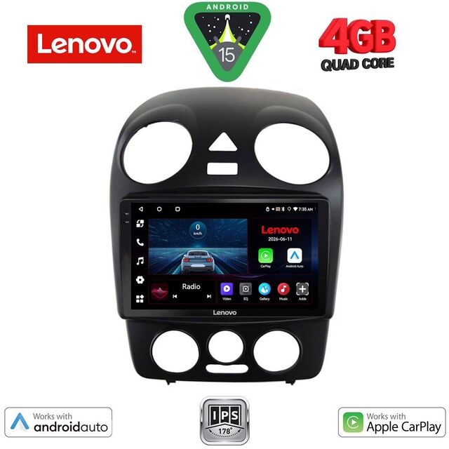 LENOVO LVE 8742_CPAA (9inc) MULTIMEDIA TABLET for VW BEETLE mod. 2004-2011