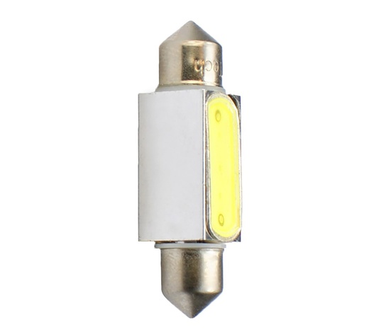 ΛΑΜΠΑΚΙΑ ΠΛΑΦΟΝΙΕΡΑΣ C5W 12V 1,5W SV8,5 36mm LED 1xHP PREMIUM BLISTER ΛΕΥΚΟ 1 ΤΕΜ.