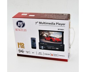 7'' MULTIMEDIA PLAYER RADIO BT MP5 USB/SD CAMERA GPS DVD AU-ΜΥ-8801