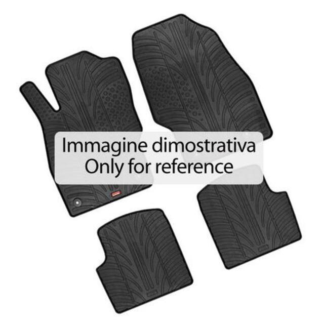 LAMPA - ΠΑΤΑΚΙΑ ΑΥΤΟΚΙΝΗΤΟΥ ΑΠΟ ΛΑΣΤΙΧΟ ΓΙΑ RENAULT SCENIC 10/2016+ ΣΕ ΜΑΥΡΟ ΧΡΩΜΑ ΧΩΡΙΣ ΚΟΥΜΠΩΜΑΤΑ - 4 ΤΕΜ.