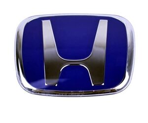 Αυτοκόλλητο σήμα μπλέ με pins 6,8x5,7cm - Honda