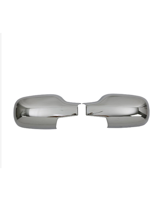 ΚΑΠΑΚΙΑ ΚΑΘΡΕΠΤΩΝ ΓΙΑ RENAULT MEGANE 3/4/5D 2004-2010 / RENAULT SCENIC II MPV 2003-2009 ΧΡΩΜΙΟΥ 2 ΤΕΜ. ΠΛΑΣΤΙΚΑ