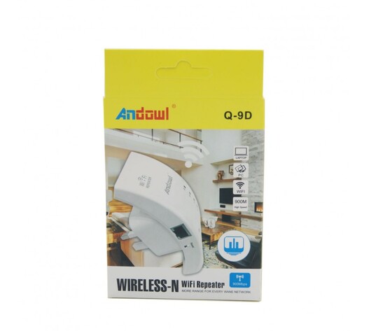 ΑΝΑΜΕΤΑΔΟΤΗΣ ΚΑΙ ΕΝΙΣΧΥΤΗΣ ΣΗΜΑΤΟΣ REPEATER WIFI ANDOWL Q-9D