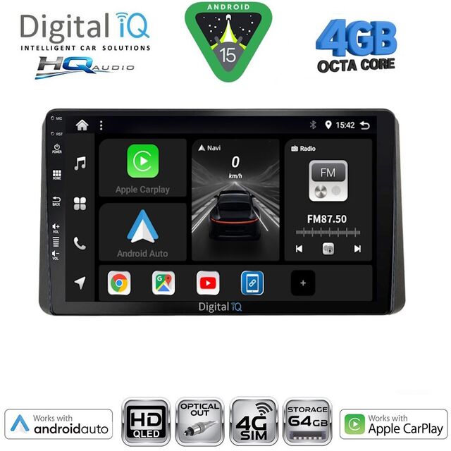 DIGITAL IQ BXK 19328_CPAA (10inc) MULTIMEDIA TABLET for KIA SPORTAGE mod. 2021+