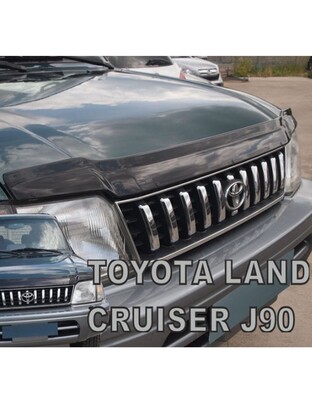 ΑΝΕΜΟΘΡΑΥΣΤΗΣ ΚΑΠΩ ΑΥΤΟΚΙΝΗΤΟΥ ΓΙΑ TOYOTA LAND CRUISER J100 1998-2007 ΑΠΟ ΕΥΚΑΜΠΤΟ ΦΙΜΕ ΠΛΑΣΤΙΚΟ HEKO - 1 ΤΕΜ.