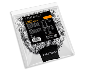 Fresso - Γάντι Πλυσίματος Cody Wash Mitt με Μικροΐνες σε Διαστάσεις 19x28 cm για Ασφαλές Πλύσιμο Αυτοκινήτου με Μεγάλη Επιφάνεια Καθαρισμού - 1 Τεμ. (159938/FRE)