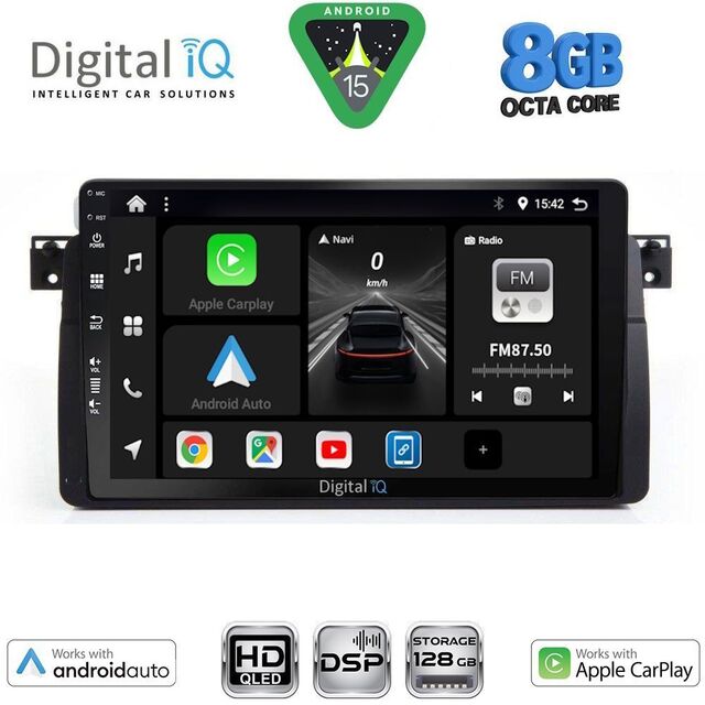 DIGITAL IQ BXF 7042_CPAA (9inc) MULTIMEDIA TABLET for BMW E46 mod. 1998-2005