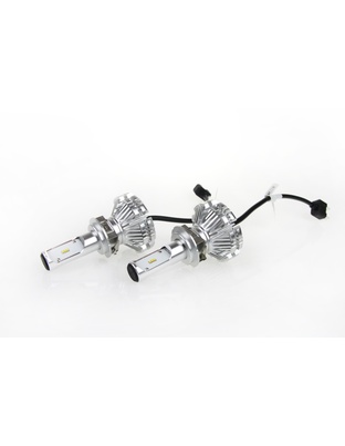 Amio - Λαμπτήρες SX SERIES τύπου H7-6 τάση λειτουργίας 6/12V απόδοσης 40W 6000K 3200lm με ενσωματωμένη ψύκτρα για Επιβατικά Αυτοκίνητα και Μοτοσυκλέτες - 2 τεμ. (01065/AM)