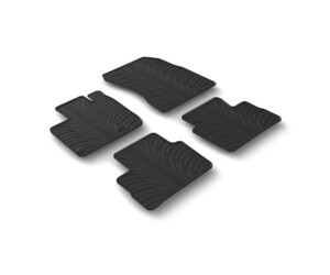 LAMPA - ΠΑΤΑΚΙΑ ΑΥΤΟΚΙΝΗΤΟΥ ΑΠΟ ΛΑΣΤΙΧΟ ΓΙΑ NISSAN QASHQAI 04/2021+ ΣΕ ΜΑΥΡΟ ΧΡΩΜΑ ME ΚΟΥΜΠΩΜΑΤΑ - 4 ΤΕΜ.