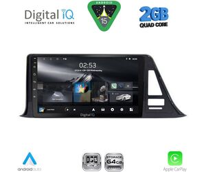 DIGITAL IQ RSD 1709_CPA (9inc) MULTIMEDIA TABLET for TOYOTA CH-R mod. 2017-2023