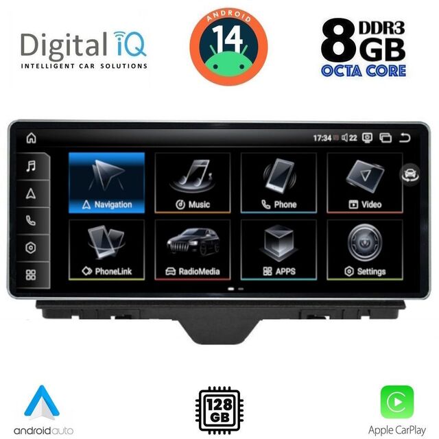 DIGITAL IQ TPK 17910_CPA (12.3inc) MULTIMEDIA SYSTEM for AUDI A1 mod. 2010-2018