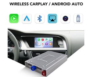 DIGITAL IQ AD 2526F CPA (WIRELESS CARPLAY / ANDROID AUTO BOX with 2 CAMERA IN for AUDI A3 mod. 2021-2026 with MIB3)