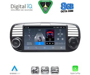 DIGITAL IQ BLM 765BL_CPA (7" DECK) MULTIMEDIA OEM for FIAT 500 mod. 2007-2015 (BLACK)