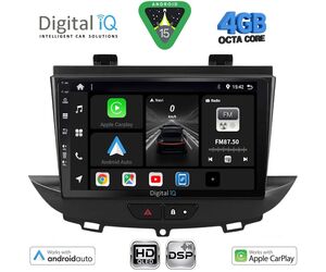 DIGITAL IQ BXF 16490_CPAA (9inc) MULTIMEDIA TABLET for OPEL CROSSLAND – GRANDLAND mod. 2017-2025