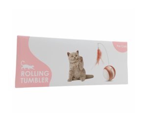 ΔΙΑΔΡΑΣΤΙΚΟ ΠΑΙΧΝΙΔΙ ΓΙΑ ΓΑΤΕΣ ROLLING BALL ΕΠΑΝΑΦΟΡΤΙΖΟΜΕΝΟ SD-2647