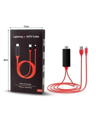ΚΑΛΩΔΙΟ UNIVERSAL HDMI CABLE – LIGHTNING HDTV 14694-16