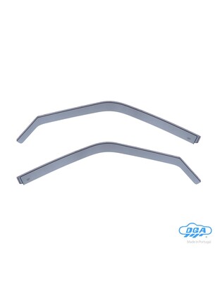 ΖΕΥΓΑΡΙ ΜΠΡΟΣΤΙΝΟΙ ΑΝΕΜΟΘΡΑΥΣΤΕΣ ΓΙΑ CITROEN SAXO 3D 1996-2004 / PEUGEOT 106 3D 1992+ ΑΠΟ ΕΥΚΑΜΠΤΟ ΧΥΤΟ ΑΚΡΥΛΙΚΟ ΓΥΑΛΙ (CAST ACRYLIC GLASS) DGA - 2 ΤΕΜ