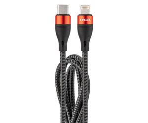 Amio - ΚΑΛΩΔΙΟ ΦΟΡΤΙΣΗΣ ΚΑΙ ΣΥΓΧΡΟΝΙΣΜΟΥ USB TYPE C ΣΕ APPLE LIGHTNING 100cm 2.4A UC-17 - 1 ΤΕΜ. (02929/AM)