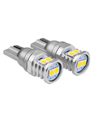 Amio - T10 W5W/W10W 12/24V W2,1x9,5d 6SMDx3030 ΛΕΥΚΟ (ΚΑΡΦΩΤΟ - CAN-BUS) 2ΤΕΜ. (02801/AM)