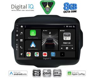 DIGITAL IQ BXF 7290_CPAA (9inc) MULTIMEDIA TABLET for JEEP RENEGADE  mod. 2014-2025