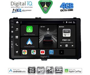 DIGITAL IQ BXK 19703_CPAA (9inc) MULTIMEDIA TABLET for TOYOTA AURIS mod. 2015-2021 – AYGO X mod. 2022-2026 – COROLLA mod. 2017-2019