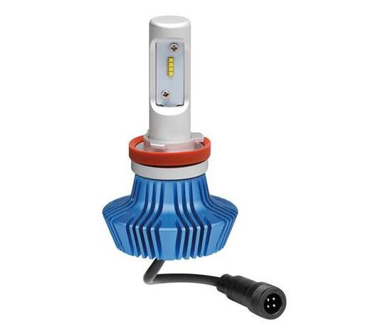 H11 10-30V 6.500K 4.000lm 25W PGJ19-2 HALO LED 8LED ZES CHIPS 1ΤΕΜ.
