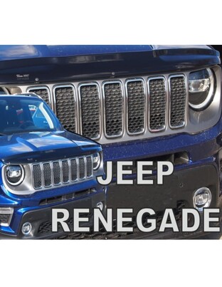 ΑΝΕΜΟΘΡΑΥΣΤΗΣ ΚΑΠΩ ΑΥΤΟΚΙΝΗΤΟΥ ΓΙΑ JEEP RENEGADE 2014+ ΑΠΟ ΕΥΚΑΜΠΤΟ ΦΙΜΕ ΠΛΑΣΤΙΚΟ HEKO - 1 ΤΕΜ.