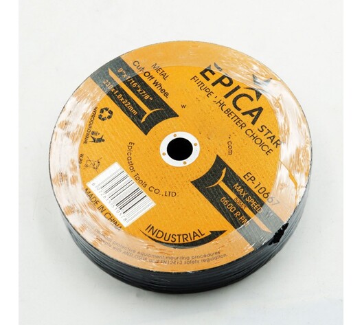 ΔΙΣΚΟΣ ΚΟΠΗΣ ΣΙΔΗΡΟΥ 230x1.6x22mm EPICA EP-10667