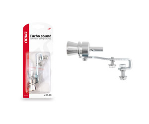 Amio - ΣΦΥΡΙΧΤΡΑ ΕΞΑΤΜΙΣΗΣ ΓΙΑ ΗΧΟ TURBO 37>48mm - 1 ΤΕΜ. (02228/AM)