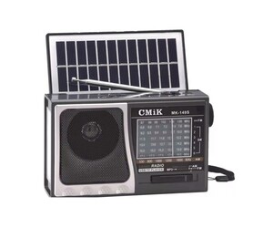 CMiK ΗΛΙΑΚΟ ΡΑΔΙΟΦΩΝΟ ΜΕ BLUETOOTH, USB & ΦΑΚΟ MK-149S