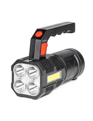 Amio - ΦΑΚΟΣ ΧΕΙΡΟΣ 4LED+1COB 1.200mAh 300lm microUSB ΕΠΑΝΑΦΟΡΤΙΖΟΜΕΝΟΣ - 1 TEM. (03273/AM)