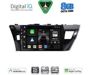 DIGITAL IQ BXF 7714SM_CPAA (10inc) MULTIMEDIA TABLET for TOYOTA COROLLA mod. 2013-2016