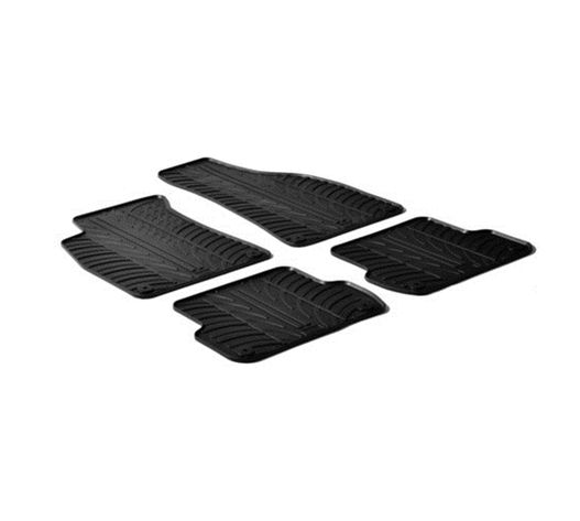 LAMPA - ΠΑΤΑΚΙΑ ΑΥΤΟΚΙΝΗΤΟΥ ΑΠΟ ΛΑΣΤΙΧΟ ΓΙΑ AUDI A4 4D/AVANT/CABRIO 10/2001-03/2008/SEAT EXEO 4D/ST 05/2009-12/2012 - 4 ΤΕΜ.