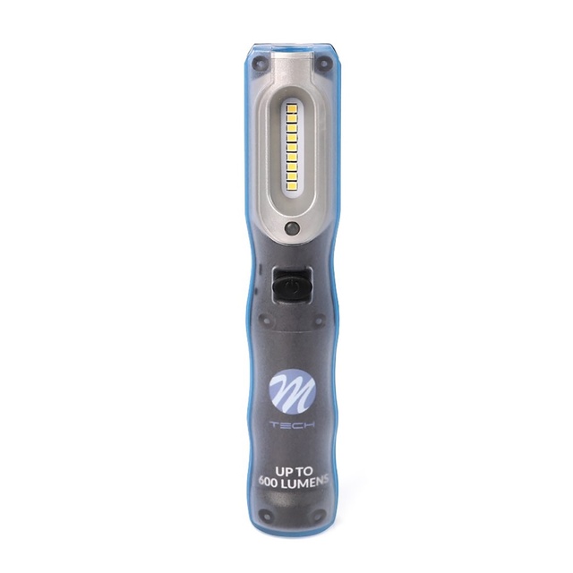Φακός εργασίας Osram 9+1 led 600+200lm 5.700k με 1 μαγνήτη 2 λειτουργιών επαναφορτιζόμενος m-tech