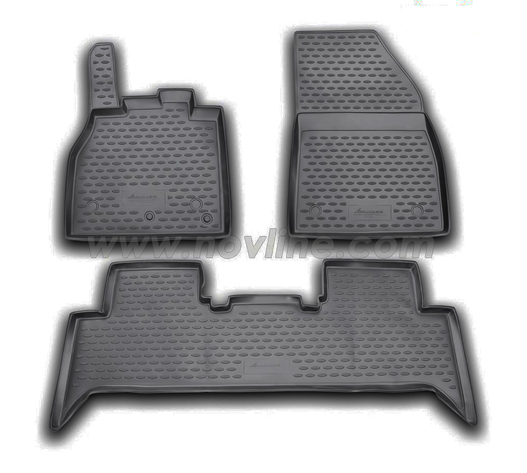 ΠΑΤΑΚΙΑ ΣΕ ΣΚΑΦΗ TPE ΛΑΣΤΙΧΟ ΓΙΑ RENAULT SCENIC III 05/2009-2016  ΣΕ ΜΑΥΡΟ ΧΡΩΜΑ NOVLINE - 4 ΤΕΜ.