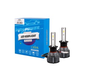 H1 12>24V 6.500K 5.000lm 50W CSP1860 LED LSG SERIES +300% KIT M-TECH - 2 ΤΕΜ.