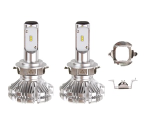 Amio - Λαμπτήρες SX SERIES τύπου H7-6 τάση λειτουργίας 6/12V απόδοσης 40W 6000K 3200lm με ενσωματωμένη ψύκτρα για Επιβατικά Αυτοκίνητα και Μοτοσυκλέτες - 2 τεμ. (01065/AM)