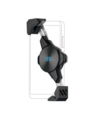 Αερόψυκτη Θήκη Κινητού Chroma Wireless της σειράς Titan Optiline Universal Εφαρμογής για κινητά με διαγώνιο μήκος από 131 mm έως 187 mm, 4 σετ αποστάτες και δυνατότητα ασύρματης φόρτισης Max Power 15W, συμβατή με Βάσεις Στήριξης Κινητού Optiline για Μηχαν