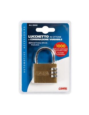 ΛΟΥΚΕΤΟ 40mm PADLOCK ΜΕ 3 ΨΗΦΙΑ
