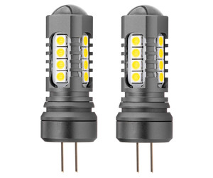 Amio - ΛΑΜΠΑΚΙΑ HP24W 12/24V 18xSMD 3030 LED ΛΕΥΚΑ CAN-BUS - 2 TEM. (02803/AM)