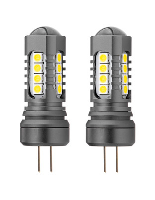 Amio - ΛΑΜΠΑΚΙΑ HP24W 12/24V 18xSMD 3030 LED ΛΕΥΚΑ CAN-BUS - 2 TEM. (02803/AM)