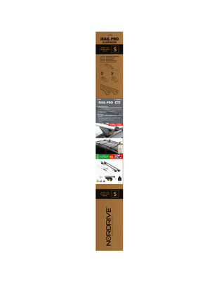 ΜΠΑΡΕΣ ΟΡΟΦΗΣ ΓΙΑ S/W RAIL-TOP ΑΛΟΥΜΙΝΙΟΥ 108cm ΜΕ ΚΛΕΙΔΙ 2τεμ.
