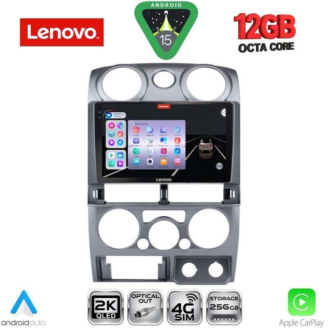 LENOVO SSZ 12254SL_CPA (9inc) MULTIMEDIA TABLET for ISUZU D-MAX mod. 2008-2012 (SILVER)