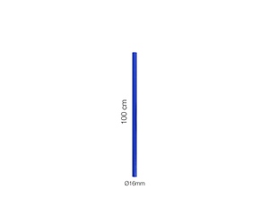 ΣΩΛΗΝΑΣ ΣΙΛΙΚΟΝΗΣ ΜΠΛΕ Φ16 ΜΗΚΟΣ 100cm SIMONI RACING  - 1 τεμ.