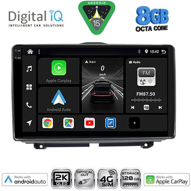 DIGITAL IQ BXK 20338_CPAA (9inc) MULTIMEDIA TABLET for LADA GRANTA mod. 2012-2026