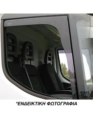 ΑΝΕΜΟΘΡΑΥΣΤΕΣ ΓΙΑ FORD TRANSIT 7 2D 05/2006+ ΖΕΥΓΑΡΙ VAN ΑΠΟ ΕΥΚΑΜΠΤΟ ΦΙΜΕ ΠΛΑΣΤΙΚΟ HEKO - 2 ΤΕΜ.